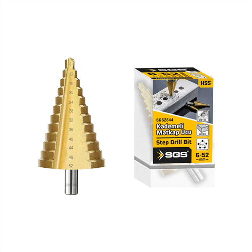 KADEMELİ MATKAP UCU 6 - 52 MM